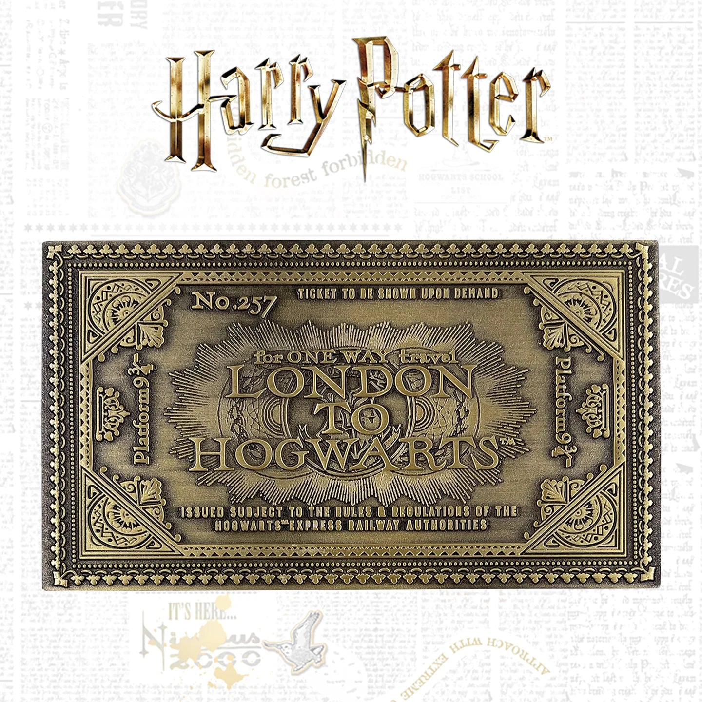 Biglietto HOGWARTS EXPRESS Serie Limitata