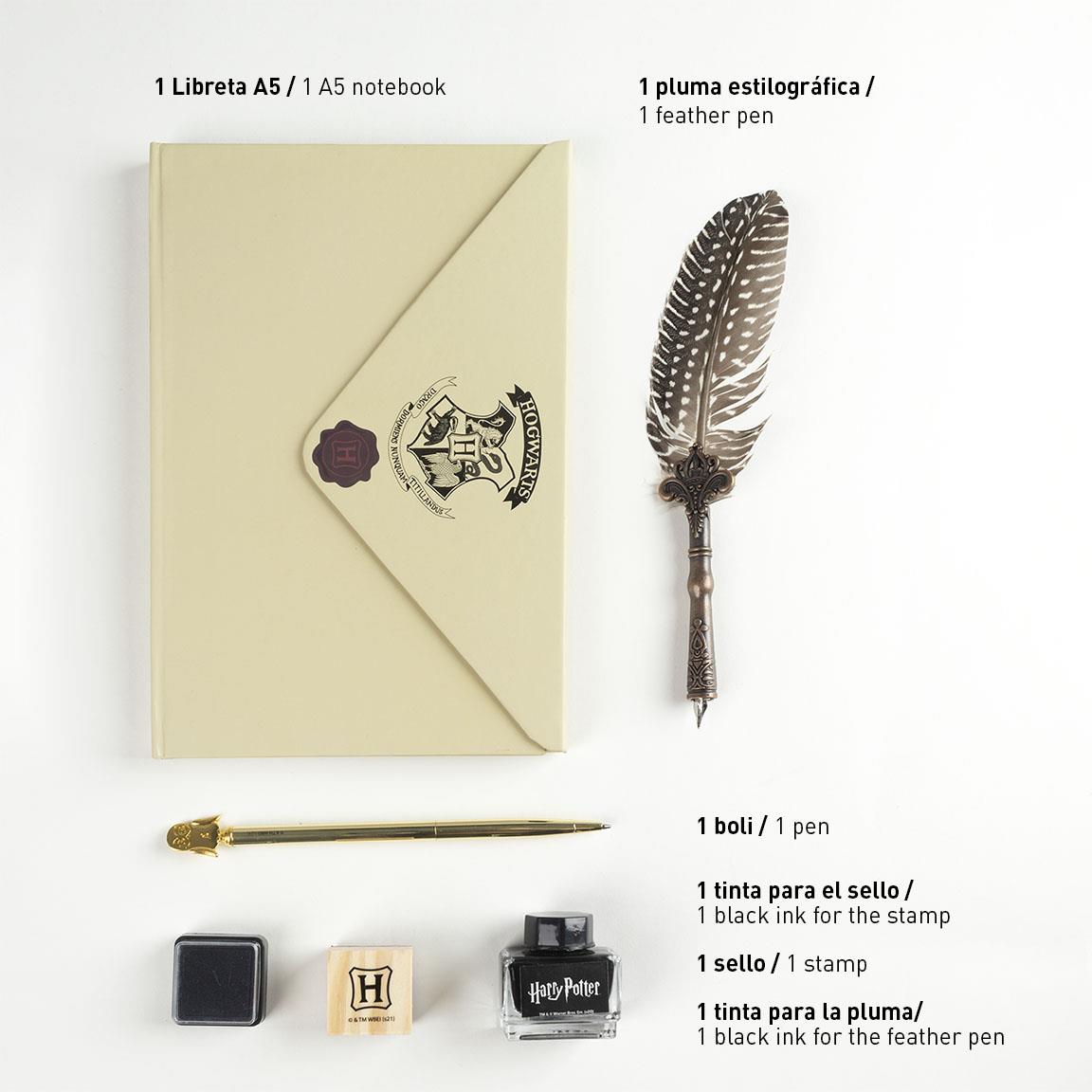 Set Da Calligrafo con Calamaio