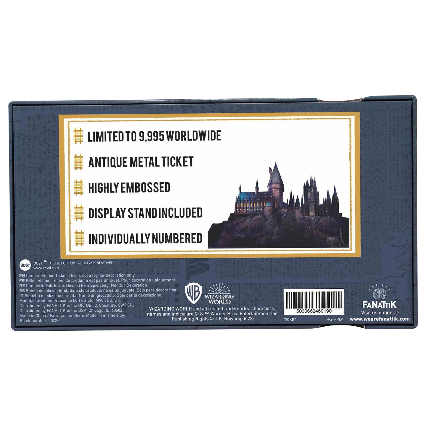 Biglietto HOGWARTS EXPRESS Serie Limitata