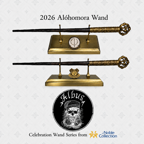 Bacchetta Celebrativa Alohomora™ 2026 – The Noble Collection