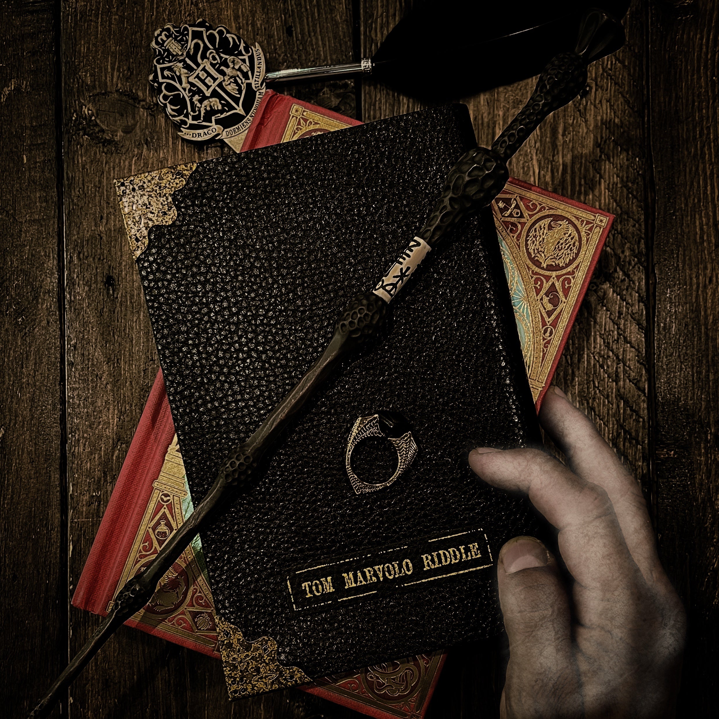 Diario Di Tom Riddle + Scritta Da Calligrafa