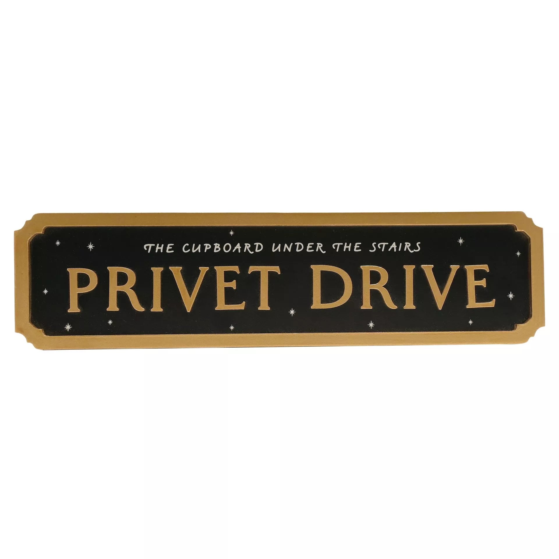 Targa Legno Privet Drive