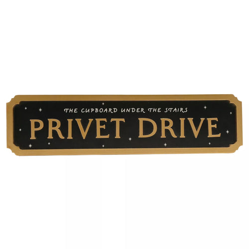 Targa Legno Privet Drive