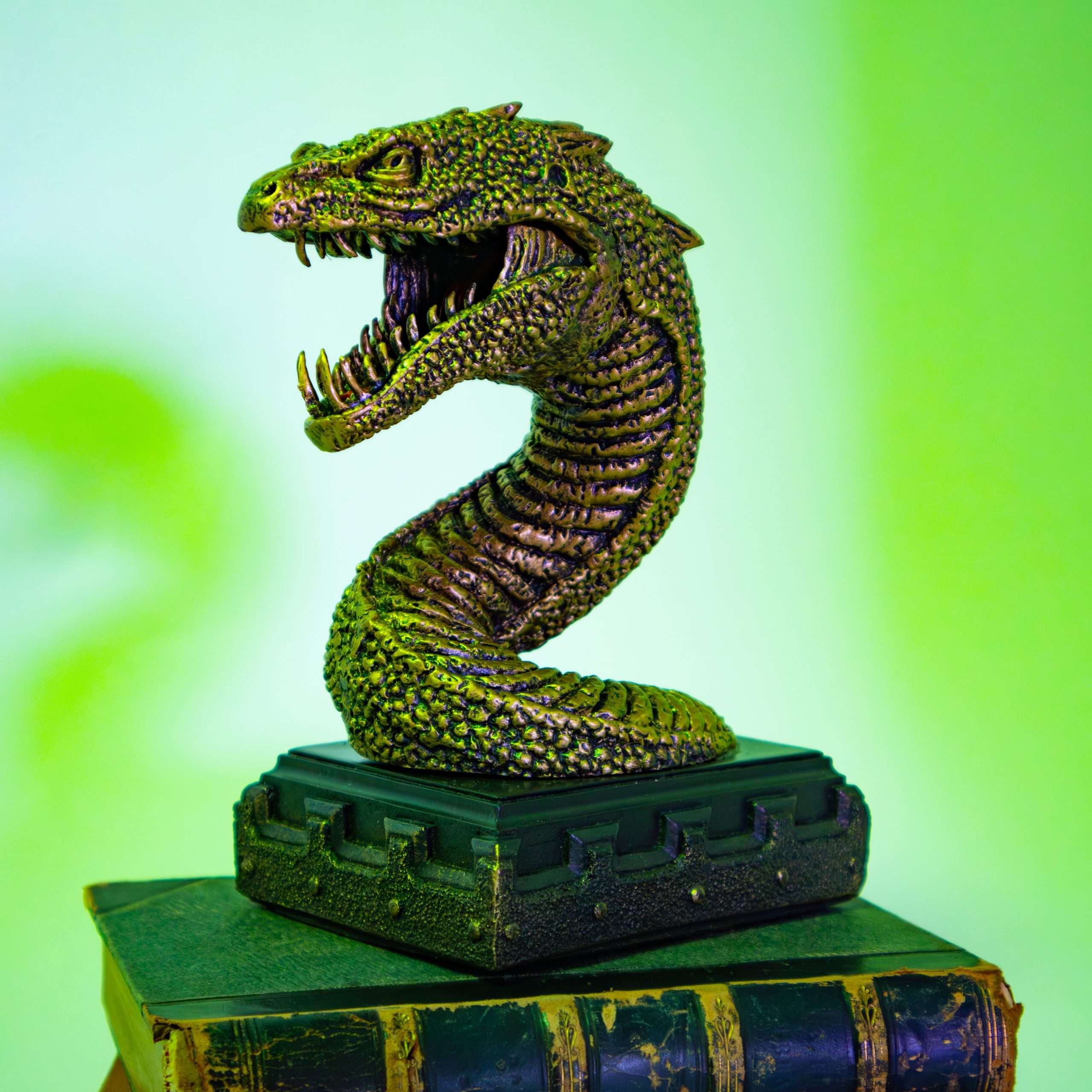 Fermalibri Basilisco- Basilisk Bookend