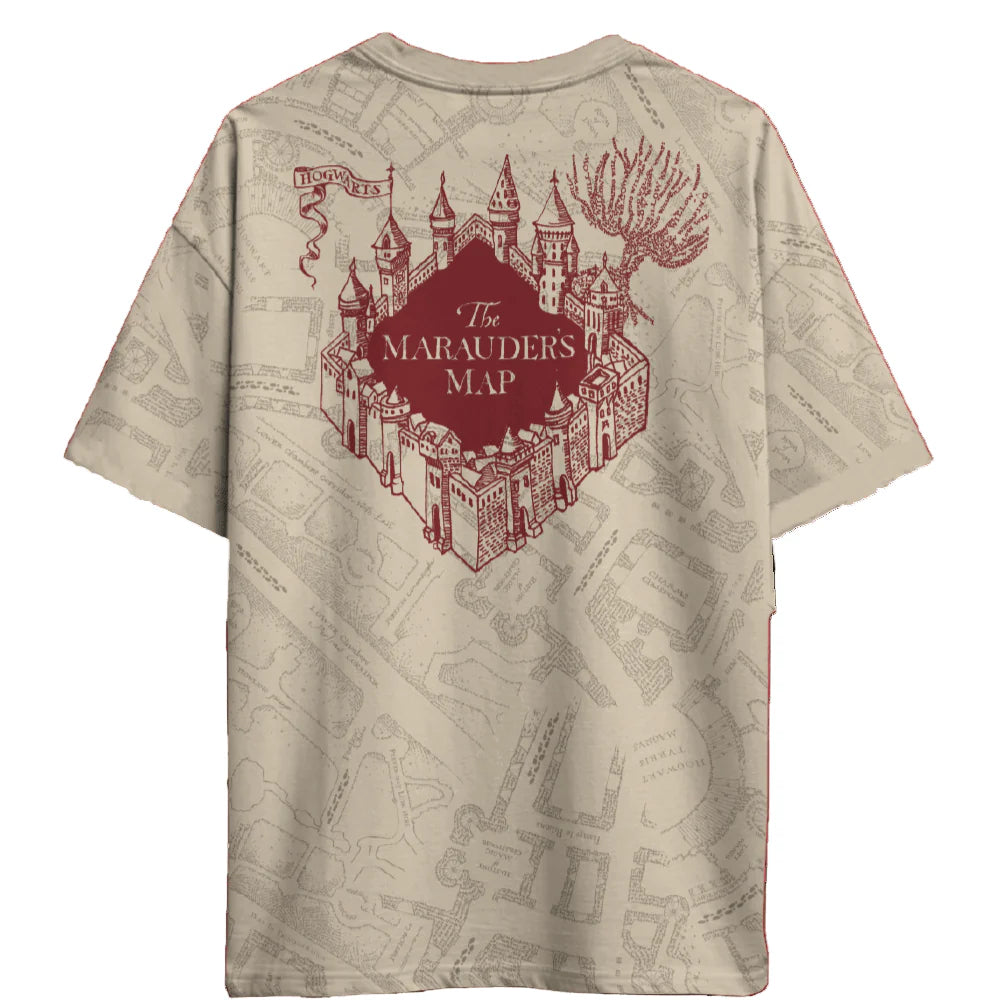 T-Shirt Mappa del amalandrino - Marauder’s Map