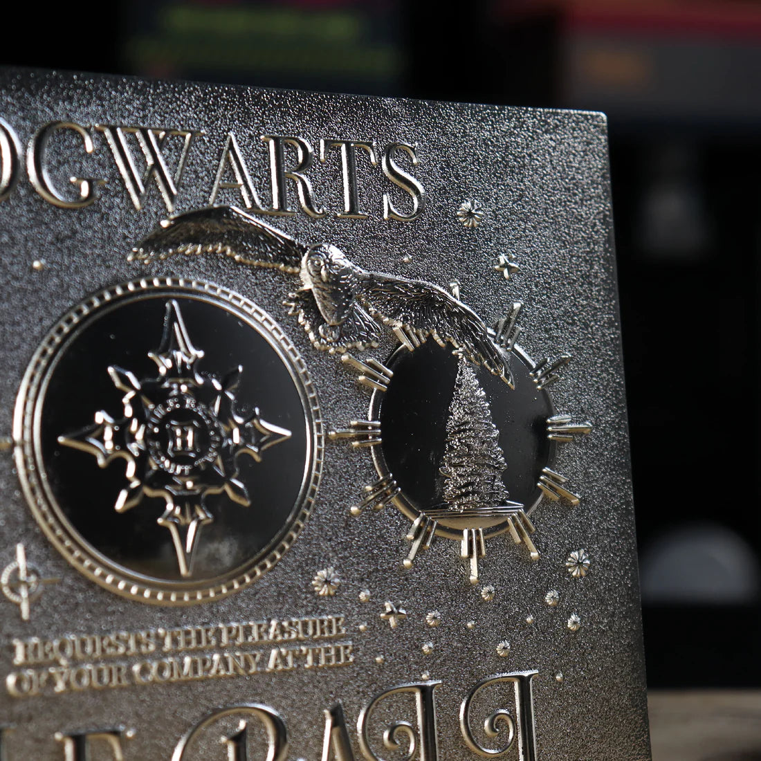 Harry Potter Limited Edition .999 Silver Plated Replica Yule Ball Ticket