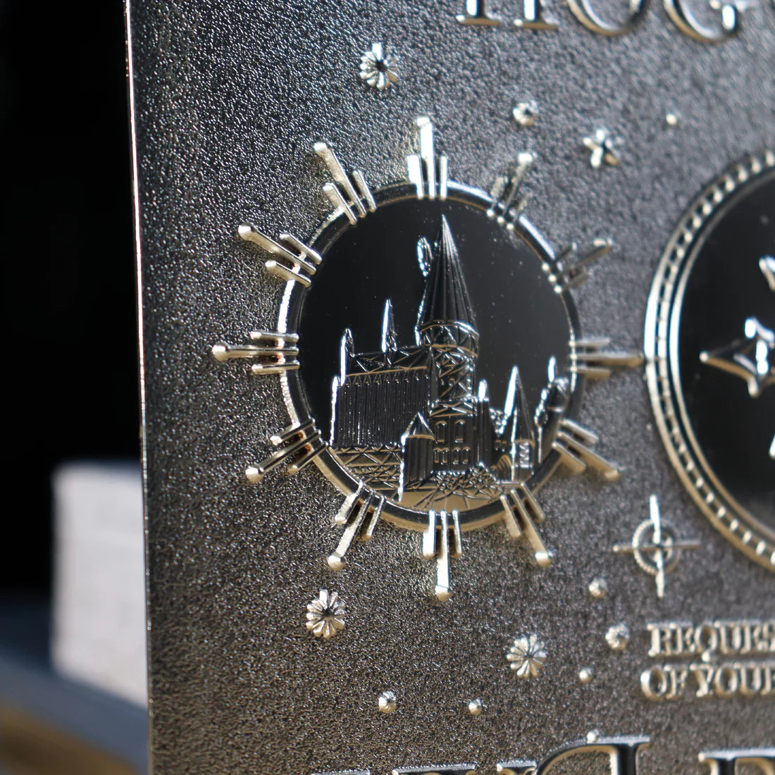 Harry Potter Limited Edition .999 Silver Plated Replica Yule Ball Ticket