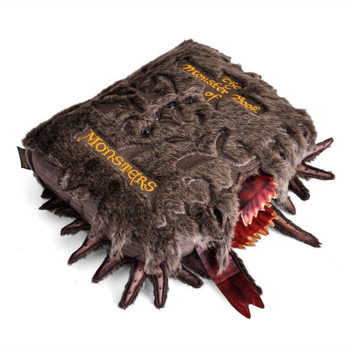 Libro dei Mostri di peluche Harry Potter visto in prospettiva
