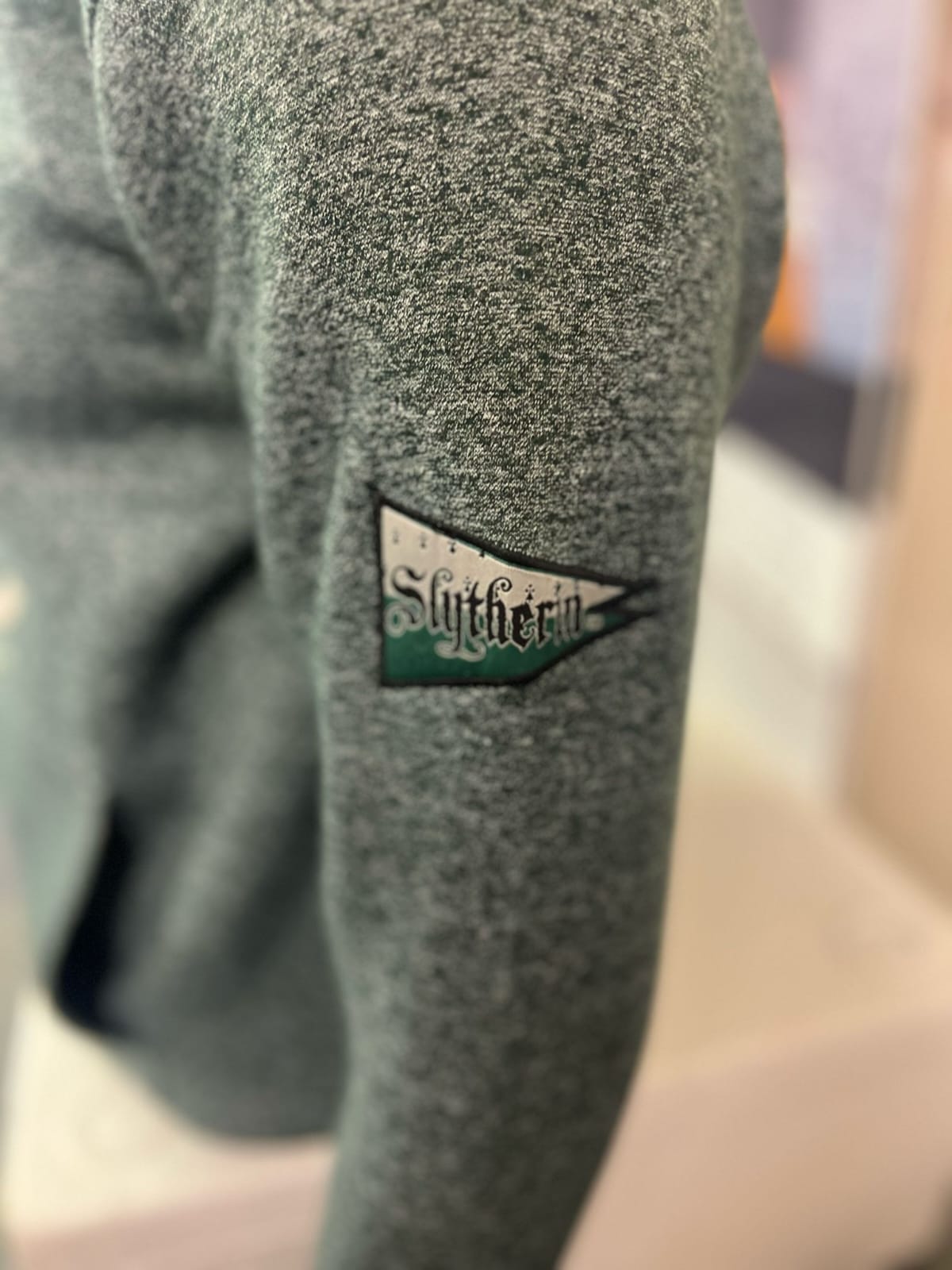 Felpa Quidditch Serpeverde