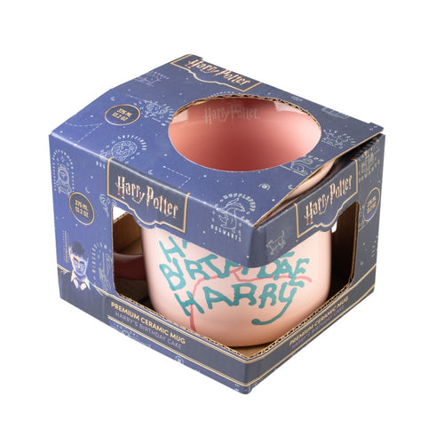 Tazza Happee Birthdae Harry dettaglio decorazione
