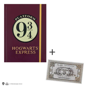 Notebook + Biglietto - Hogwarts Express