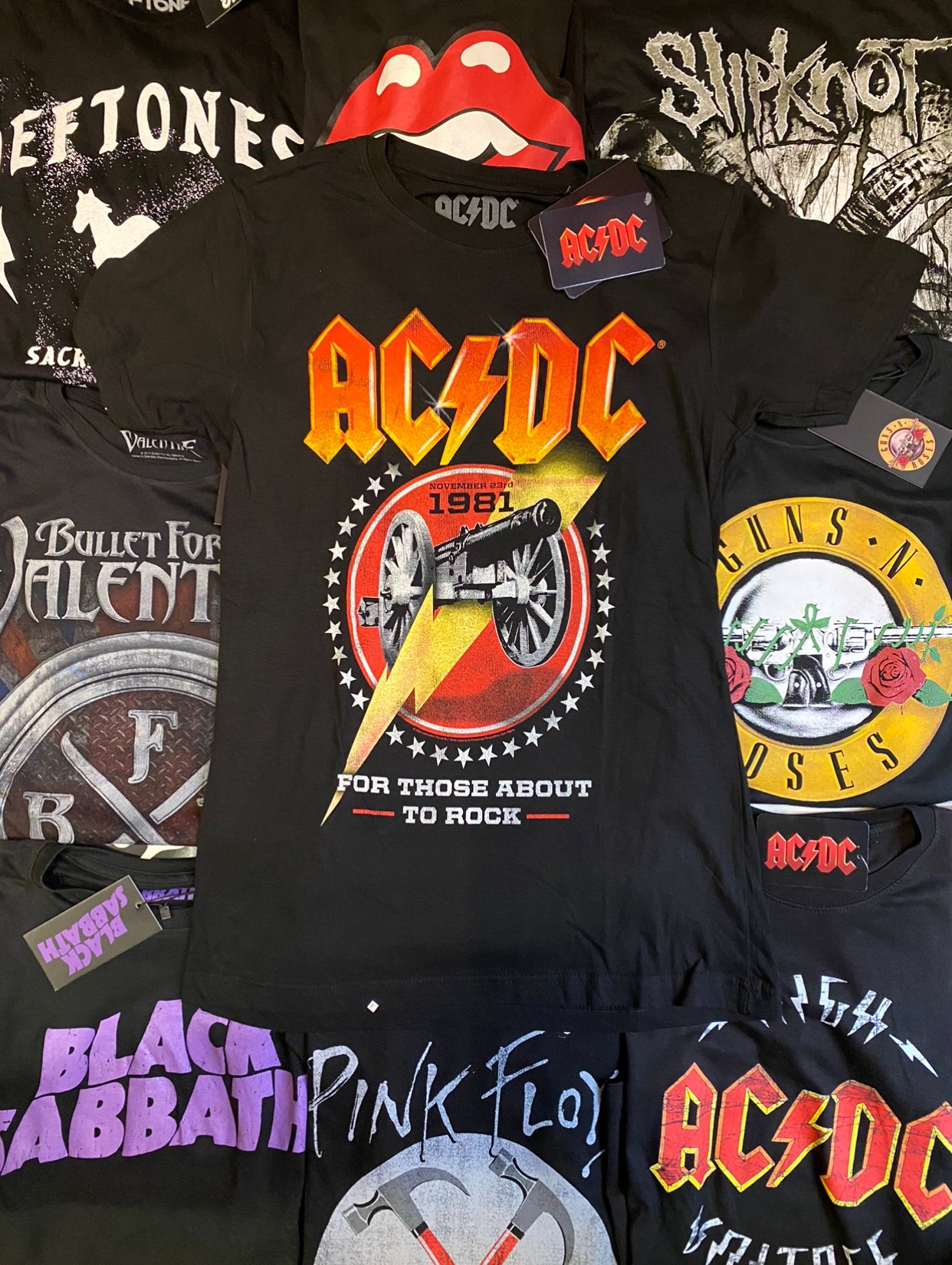 Rock Off System Of A Down Reflections Maglietta Ufficiale Uomo Unisex, Cotone, Manica Corta, Taglia Large