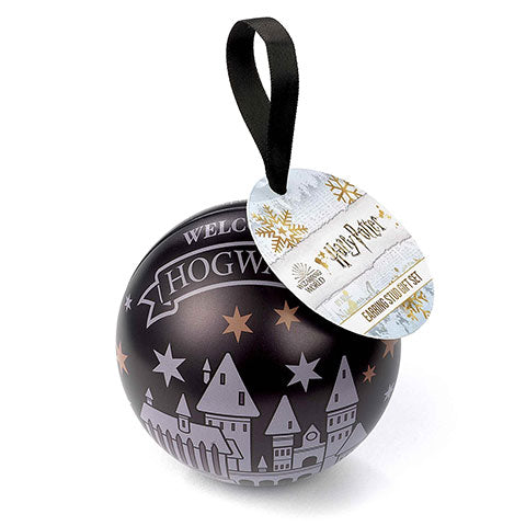 Pallina di Natale di Hogwarts - set di orecchini - Harry Potter