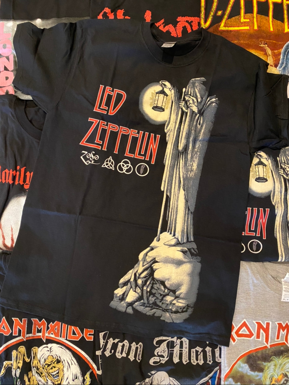 LED ZEPPELIN UNISEX TEE: HERMIT