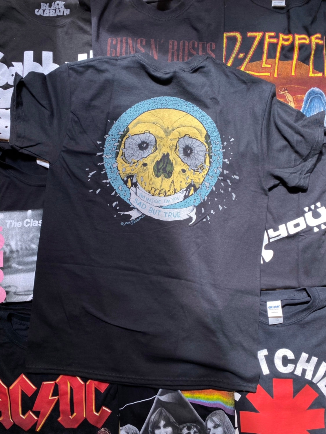 METALLICA UNISEX TEE: SAD BUT TRUE (BACK PRINT)