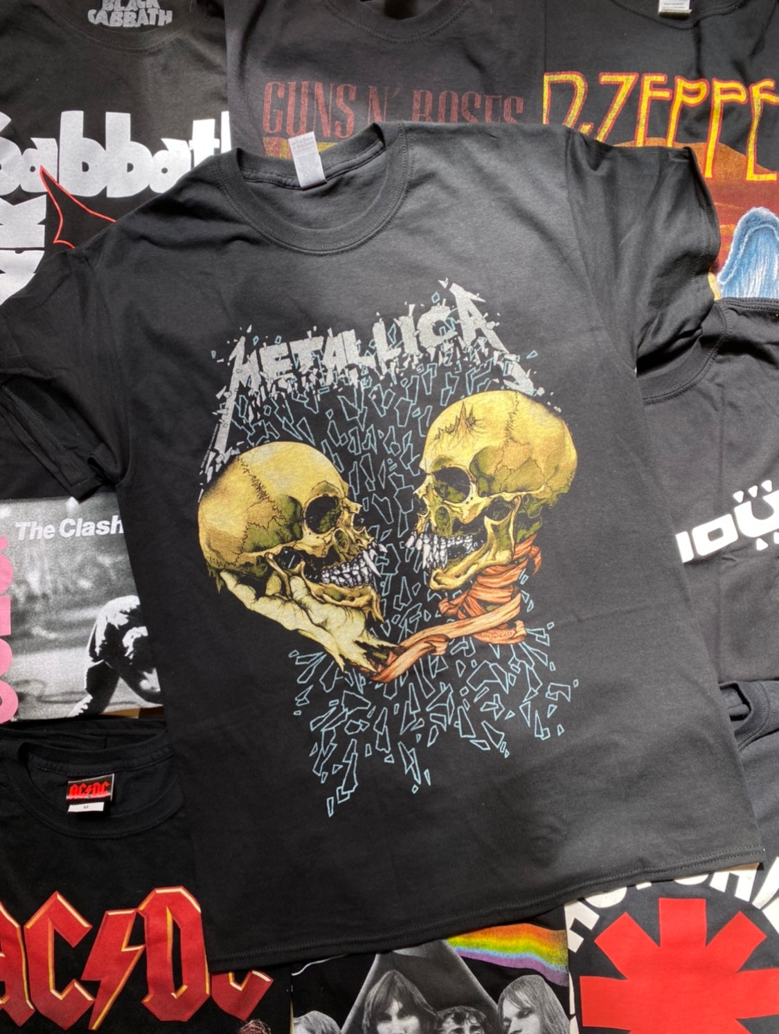 METALLICA UNISEX TEE: SAD BUT TRUE (BACK PRINT)