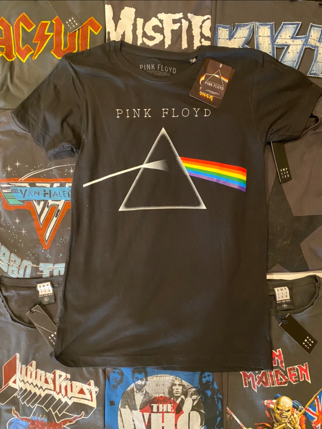 PINK FLOYD UNISEX TEE: DARK SIDE OF THE MOON