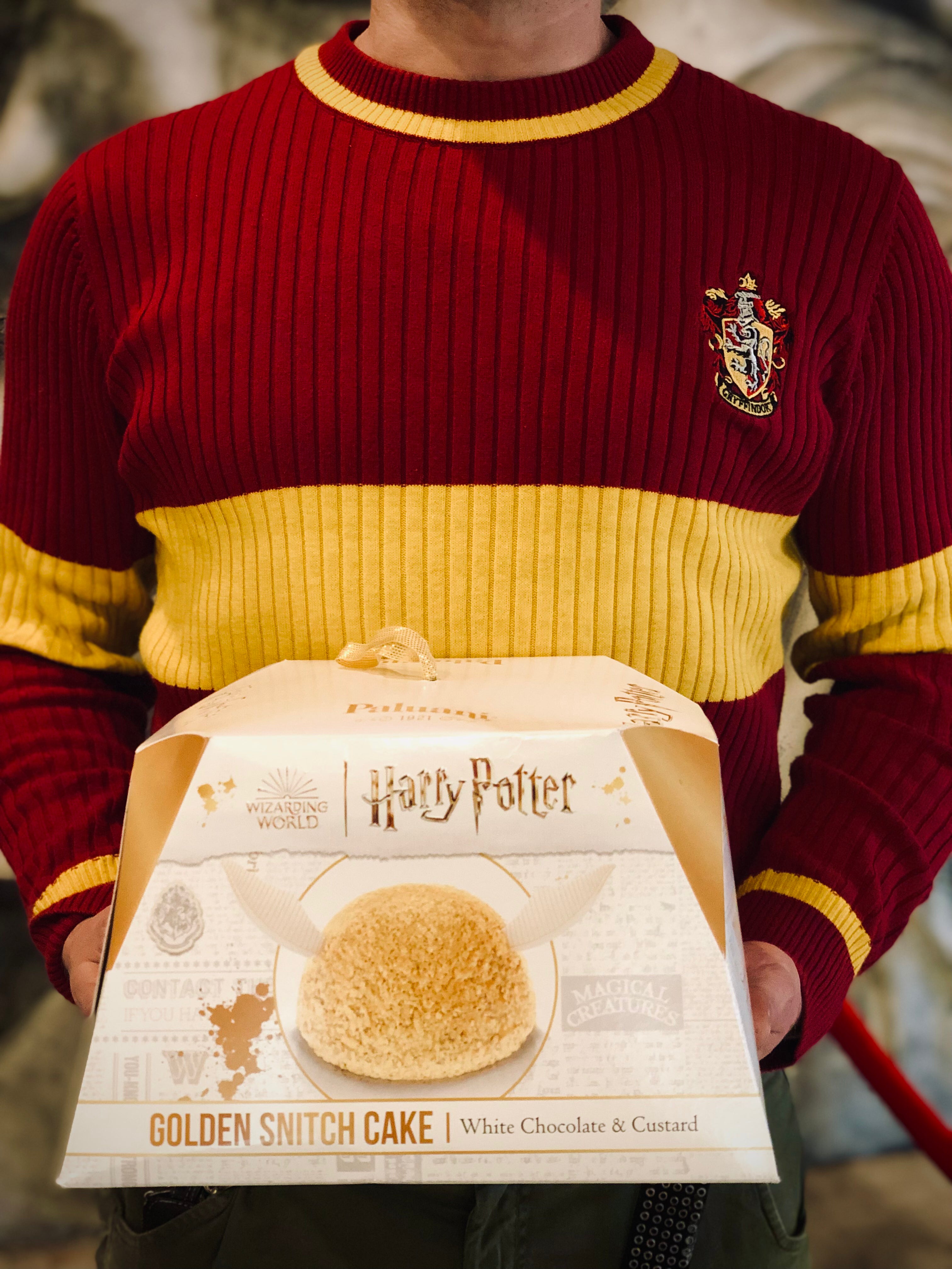 Torta Boccino D’Oro - Golden Snitch Cake