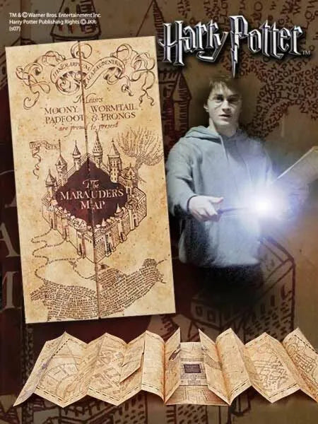 Mappa del Malandrino - The Marauder's Map