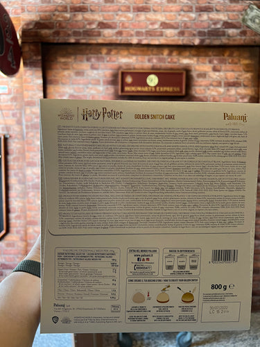 Torta Boccino D’Oro - Golden Snitch Cake