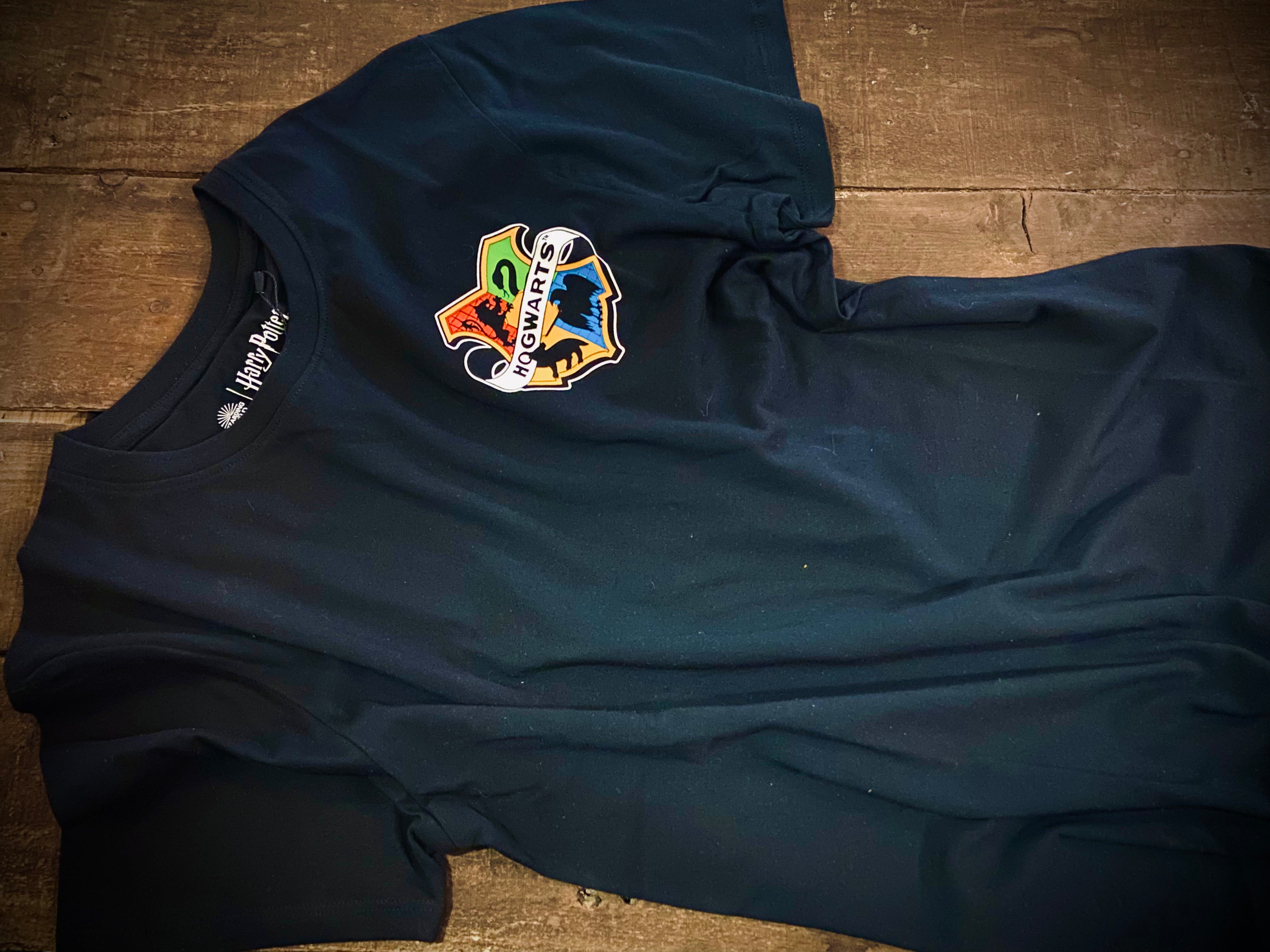 T-Shirt Hogwarts Doppia Stampa