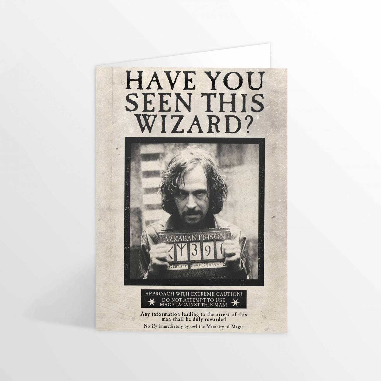 SIRIUS BLACK - HAI VISTO QUESTO MAGO? - BIGLIETTINO LENTICOLARE