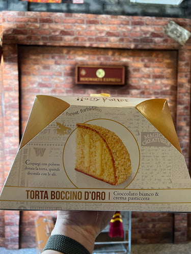 Torta Boccino D’Oro - Golden Snitch Cake