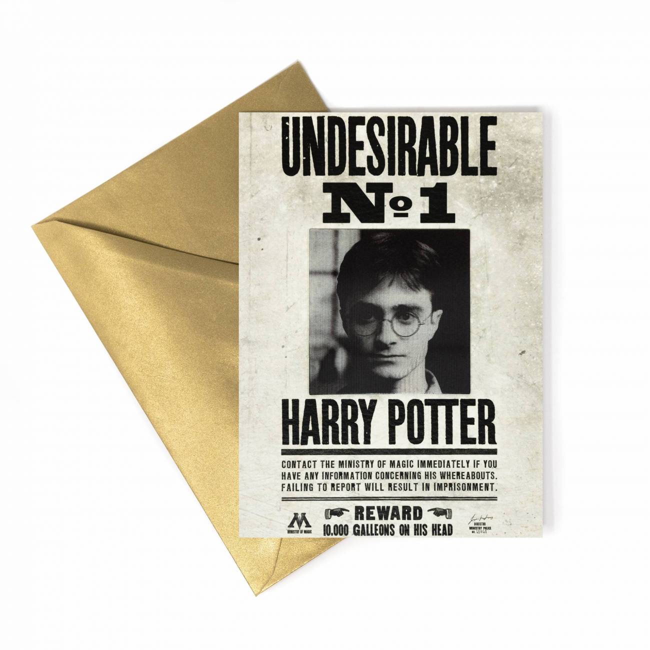 HARRY POTTER - INDESIDERABILE N. 1 - BIGLIETTINO LENTICOLARE