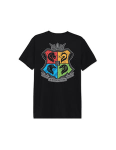 T-Shirt Hogwarts Doppia Stampa