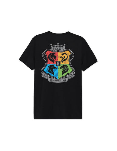 T-Shirt Hogwarts Doppia Stampa