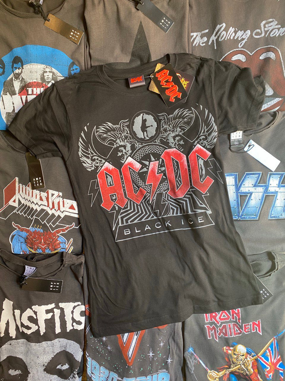 ACDC UNISEX TEE: BLACK ICE